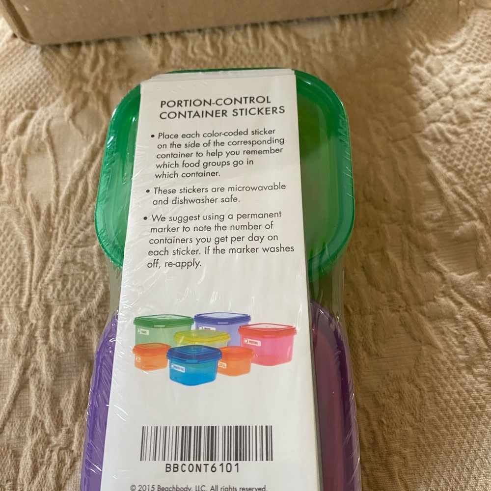 Beachbody Portion Control Containers New